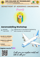 Aeromodelling Workshop 2023 Workshop Poster